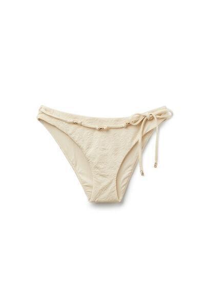 White Wild Jungle Invisible Seams Bikini Bottoms, 5501_186E, medium