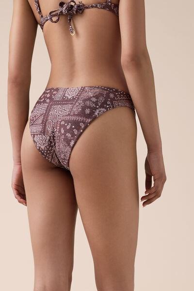 Brown Invisible Seams Bikini Bottoms, 5501_309E, large image number 2
