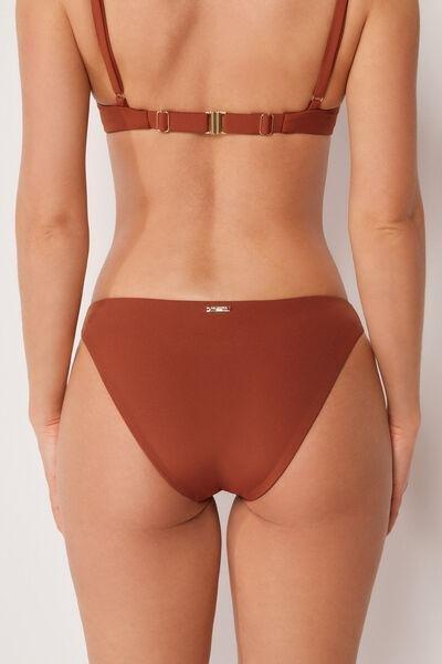 Brown Premium Fit Bikini Bottoms, 5501_161E, large image number 2