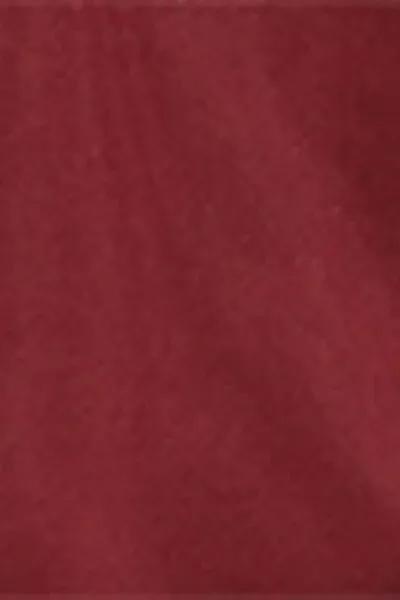 Red High-Waisted Cotton Bikini Bottoms, 5501_156E, large image number 4