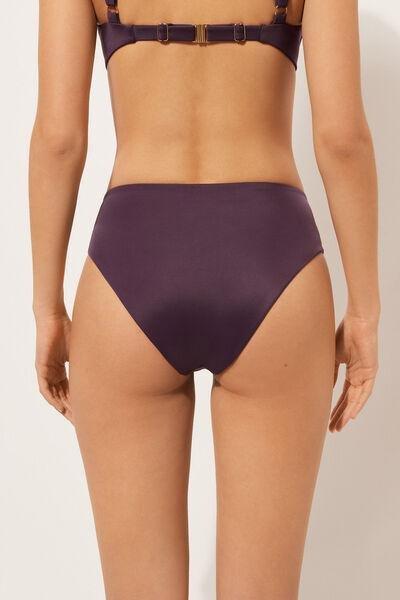 Purple High-Waisted Bikini Bottoms, , large image number 2