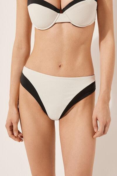 Multicolour High-Waisted Bikini Bottoms, , large image number 0