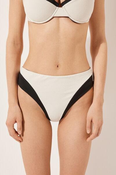 Multicolour High-Waisted Bikini Bottoms, 5501_107E, large image number 1