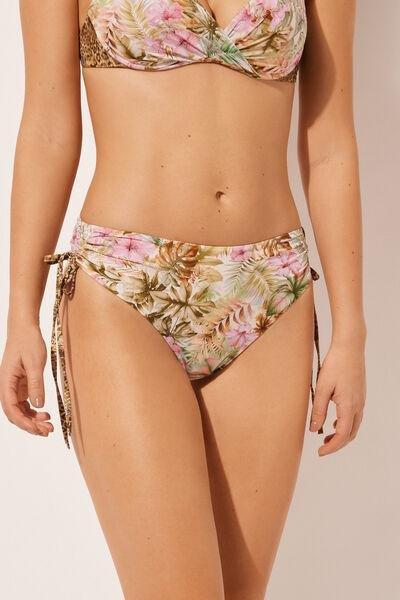 Multicolour High-Waisted Bikini Bottoms, , large image number 0