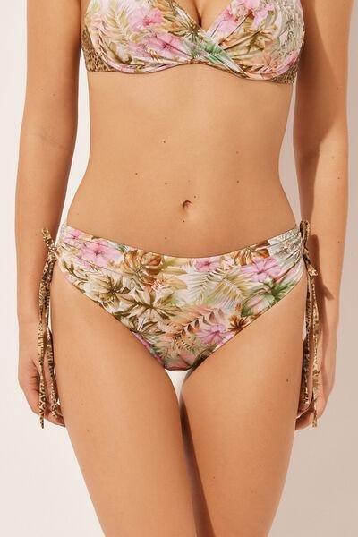 Multicolour High-Waisted Bikini Bottoms, , large image number 1