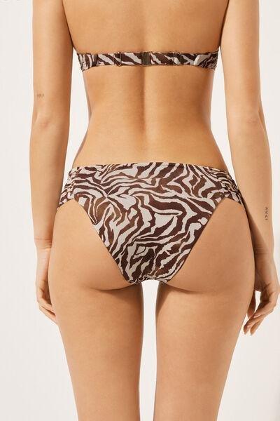 Brown Ranched Bikini Bottom, 5501_028E, large image number 2