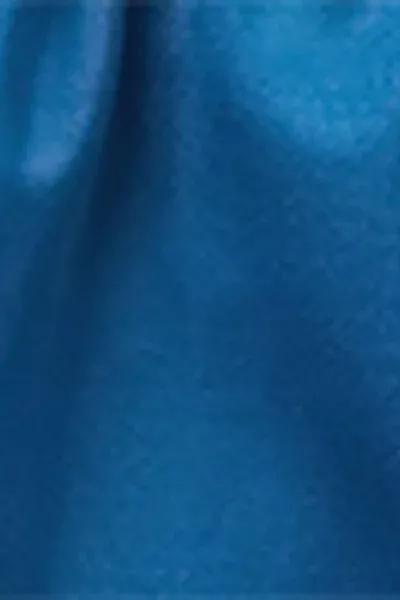 Blue Shiny Satin Side Ties Bikini Briefs, 5501_155E, large image number 4