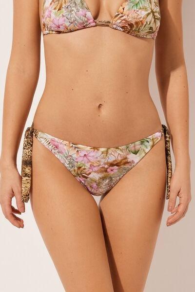 Multicolour Bow Bikini Bottoms, 5501_034E, large image number 0