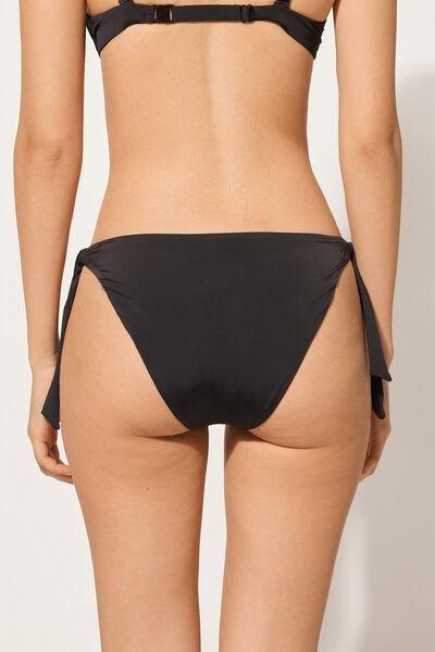 Black Bow Indonesia Bikini Bottoms, , large image number 2