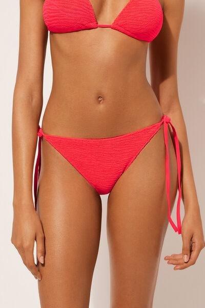 Red Tie Bikini Bottoms, 5501_046E, large image number 1