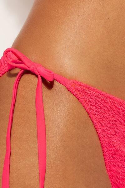 Red Tie Bikini Bottoms, 5501_046E, large image number 3