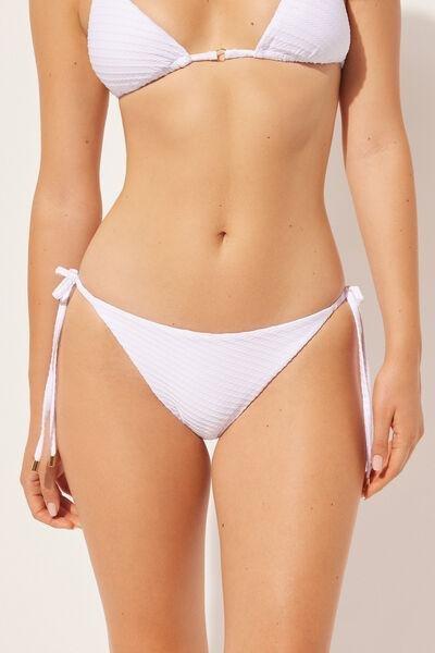 White Tie Side Bikini Bottoms, , large image number 0