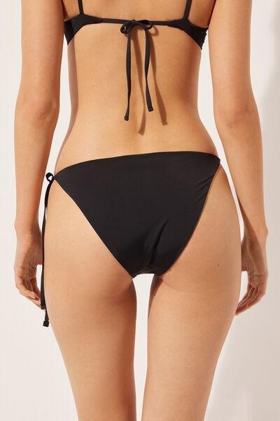 Black Tie Bikini Bottoms, 5501_820C, large image number 2