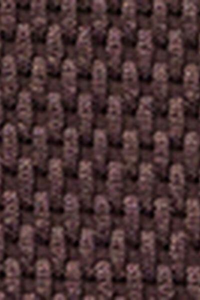 Brown Bicolour Embroidery Tie Bikini Bottoms, 5501_170E, large image number 4