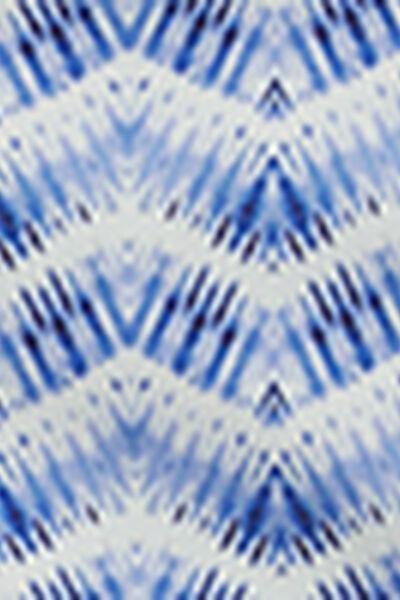Blue/White Water Reflection Tie Bikini Bottoms, 5501_184E, large image number 4