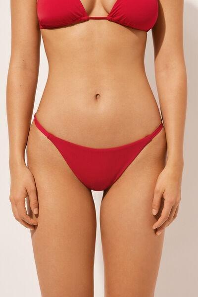 Red Thong Bikini Bottoms, , large image number 1