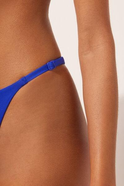 Navy Thong Bikini Bottoms, 5501_955C, large image number 3