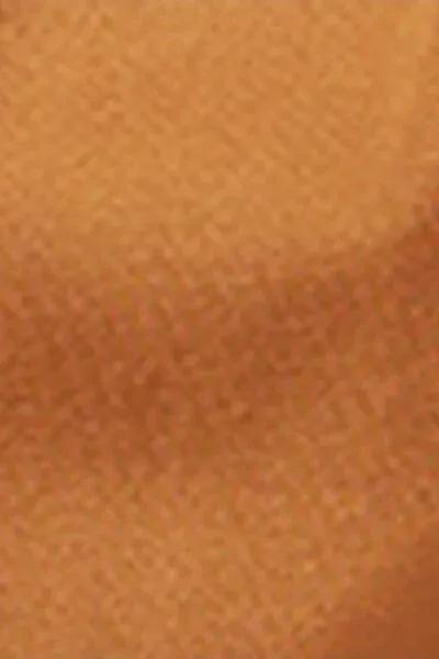 Brown Shiny Satin Thong Bikini Bottoms, 5501_150E, large image number 4
