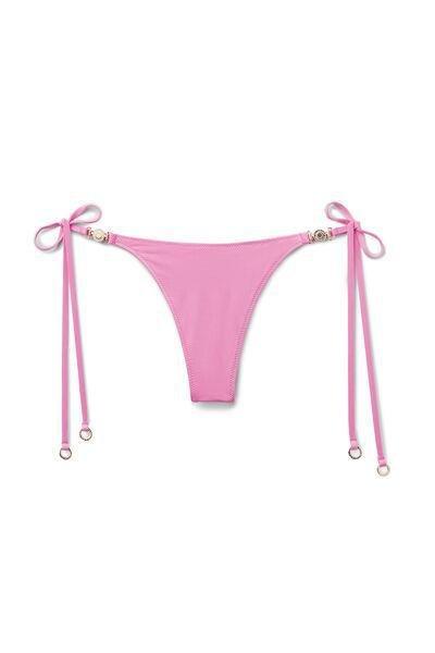 Pink Minimal Fit Bikini Thong, 5501_312E, large image number 0