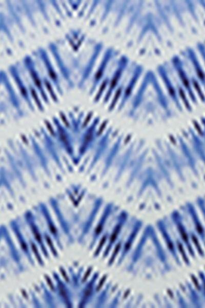 Blue/White Water Reflection Thong Bikini Bottoms, 5501_184E, large image number 4