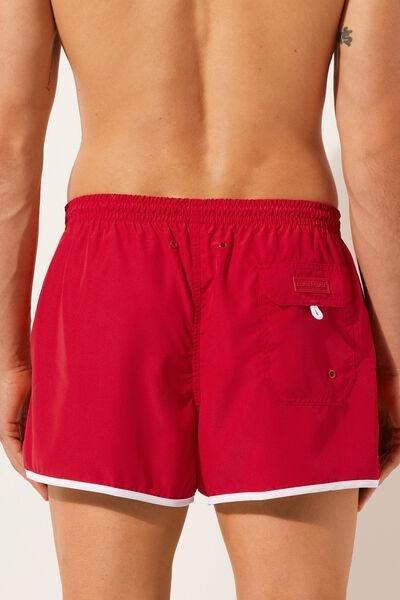 Red Boxer Swim Shorts, , large image number 2