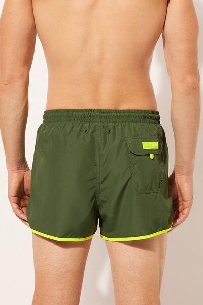 Green Sport Boxer Swim Shorts, , large image number 2