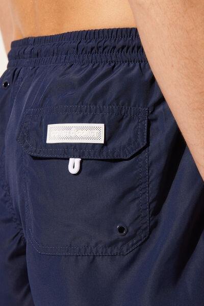 Navy Sport Boxer Swim Shorts, 5501_931C, large image number 3