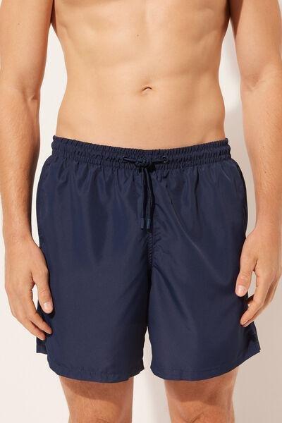 Navy Formentera Boxer Swim Shorts, , large image number 1