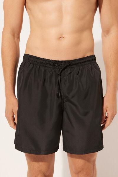 Black Formentera Boxer Swim Shorts, 5501_894C, large image number 1