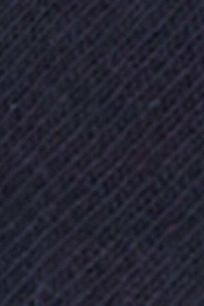 Navy Short Cotton Socks, Kids Unisex, Blue, medium