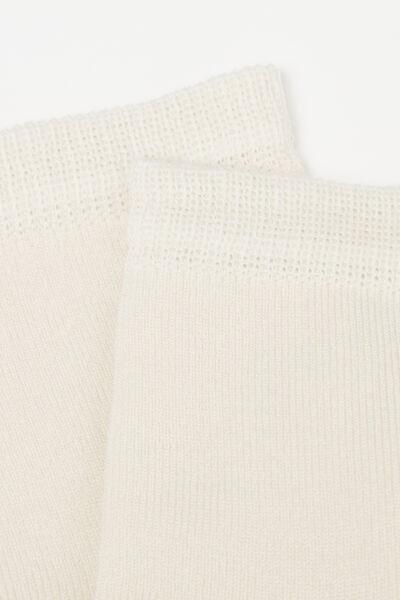 White Short Light Socks, Kids Unisex, , large image number 1