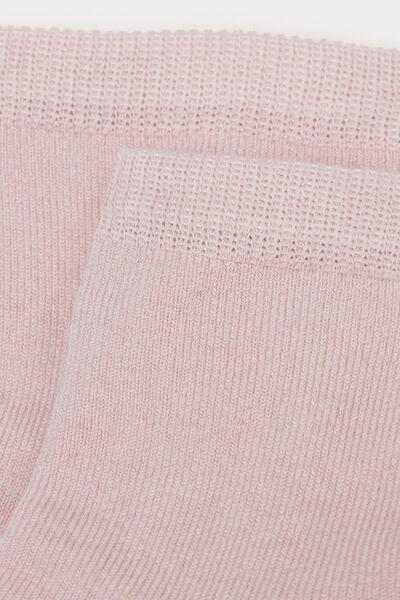 Pink Short Light Socks, Kids Unisex, , large image number 1