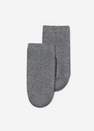 Calzedonia - Grey Fleece Light Cotton Ankle Socks, Kids Boy