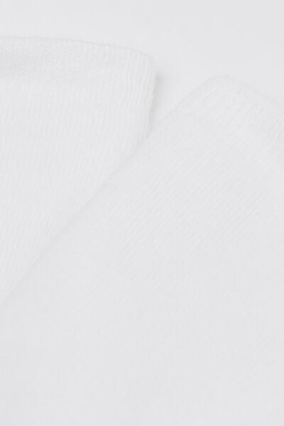 White Thermal Socks, Unisex Kids, White, medium