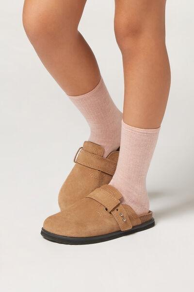 Pink Short Sport Socks, Kids Unisex, 5501_213D, large image number 0