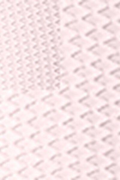 Sheer-To-Waist Micro net Tights, Pink , Kids Girls, Pink, medium