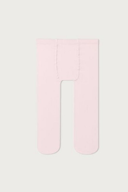 Calzedonia - Pink Super Opaque Tights With Cashmere, Newborn