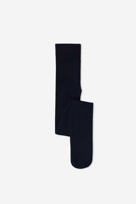 Blue Thermal Tights, Kids Girls, , large image number 0