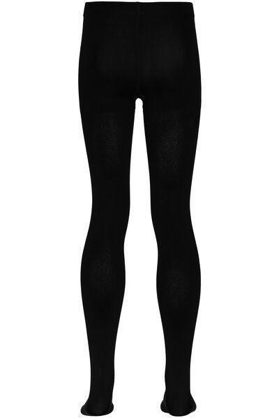 Black Thermal Tights, Kids Girls, , large image number 5