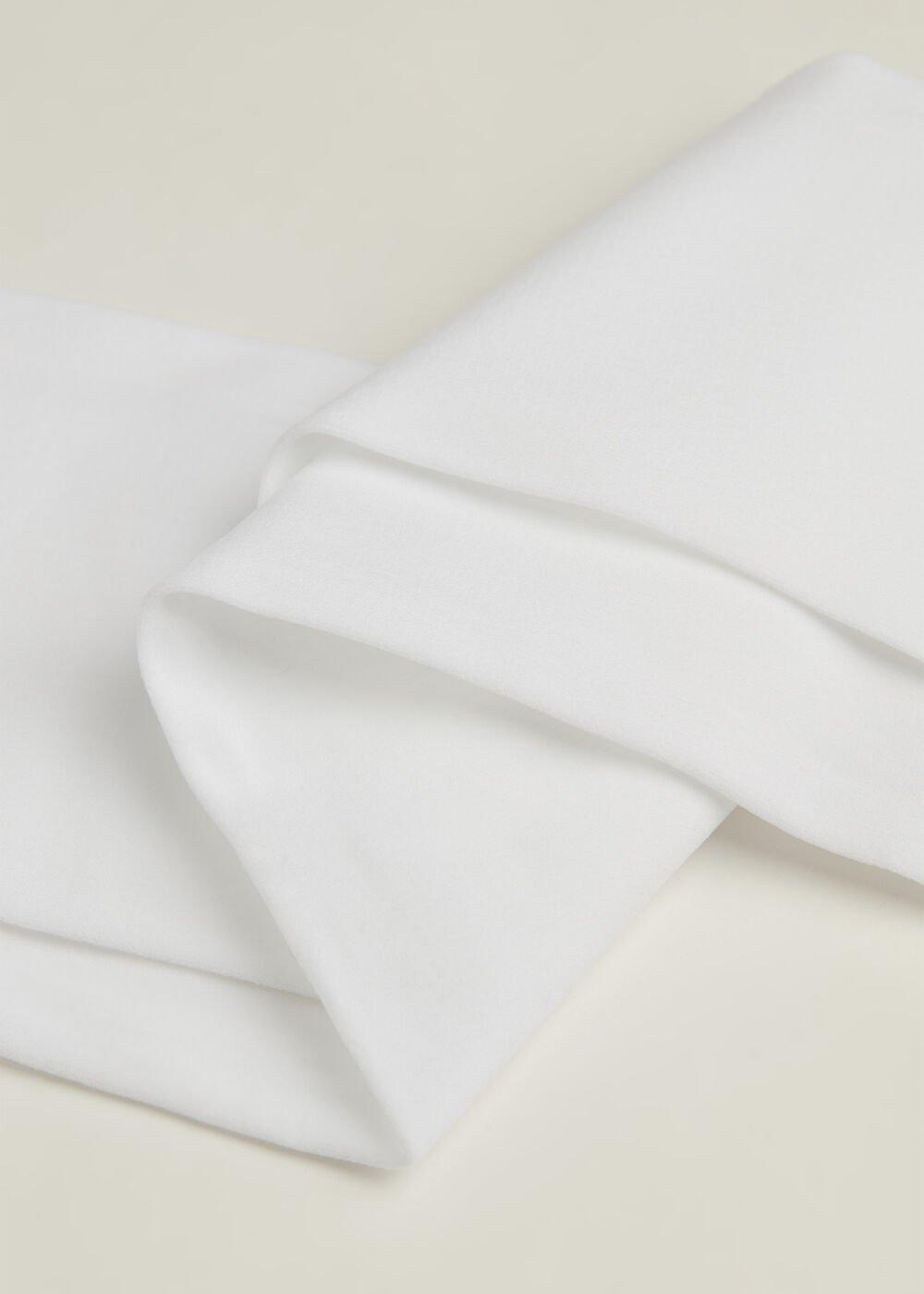 White Soft Touch 50 Denier Tights, Kids Girls, , large image number 2