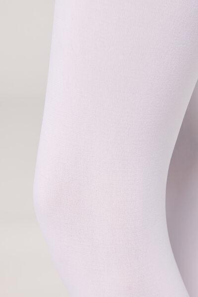 50 Denier Soft Touch Tights, White, Kids Girls, White, large image number 5