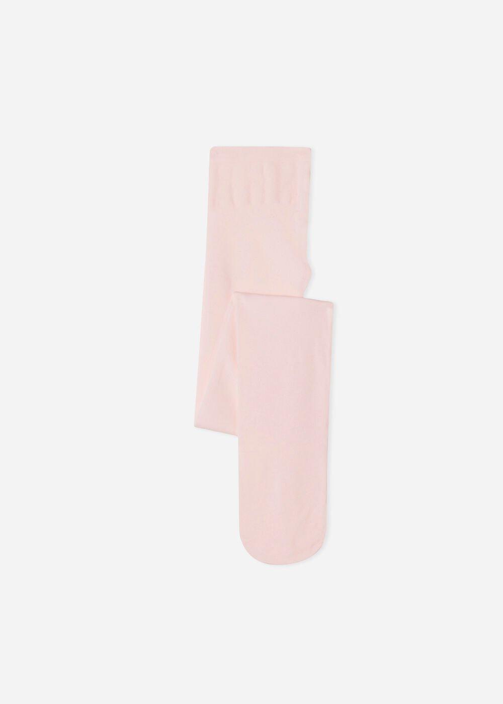 Pink Soft Touch 50 Denier Tights, Kids Girls, , large image number 0