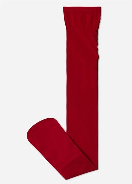 Calzedonia - Red Soft Touch 50 Denier Tights, Kids Girl