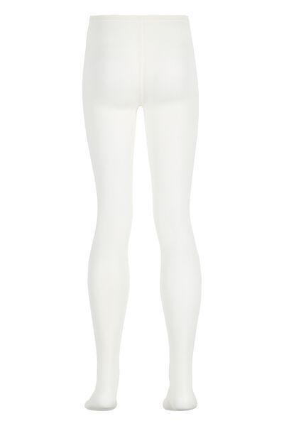 White Soft Touch 50 Denier Tights, Kids Girls, , large image number 1