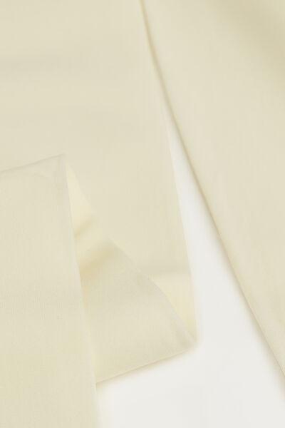 White Soft Touch 50 Denier Tights, Kids Girls, , large image number 2