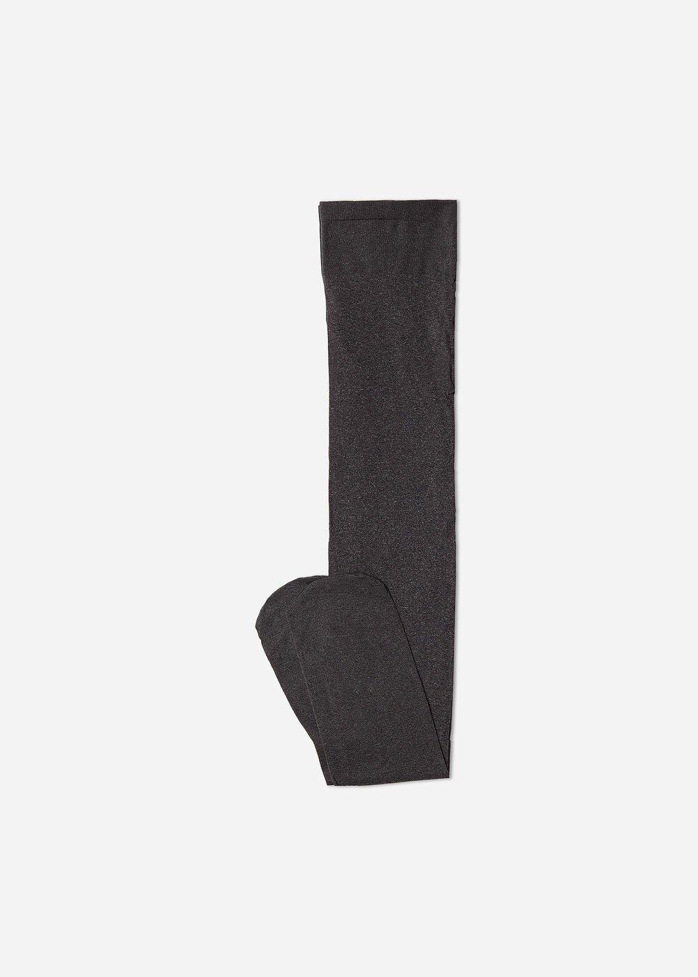 Grey Soft Touch 50 Denier Tights, Kids Girls, , large image number 0