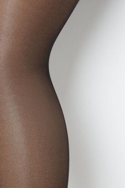 20 Denier Sheer Tights, Black, Kids Girls, Black, large image number 4