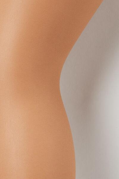 20 Denier Sheer Tights, Brown, Kids Girls, Natural Bronze, medium