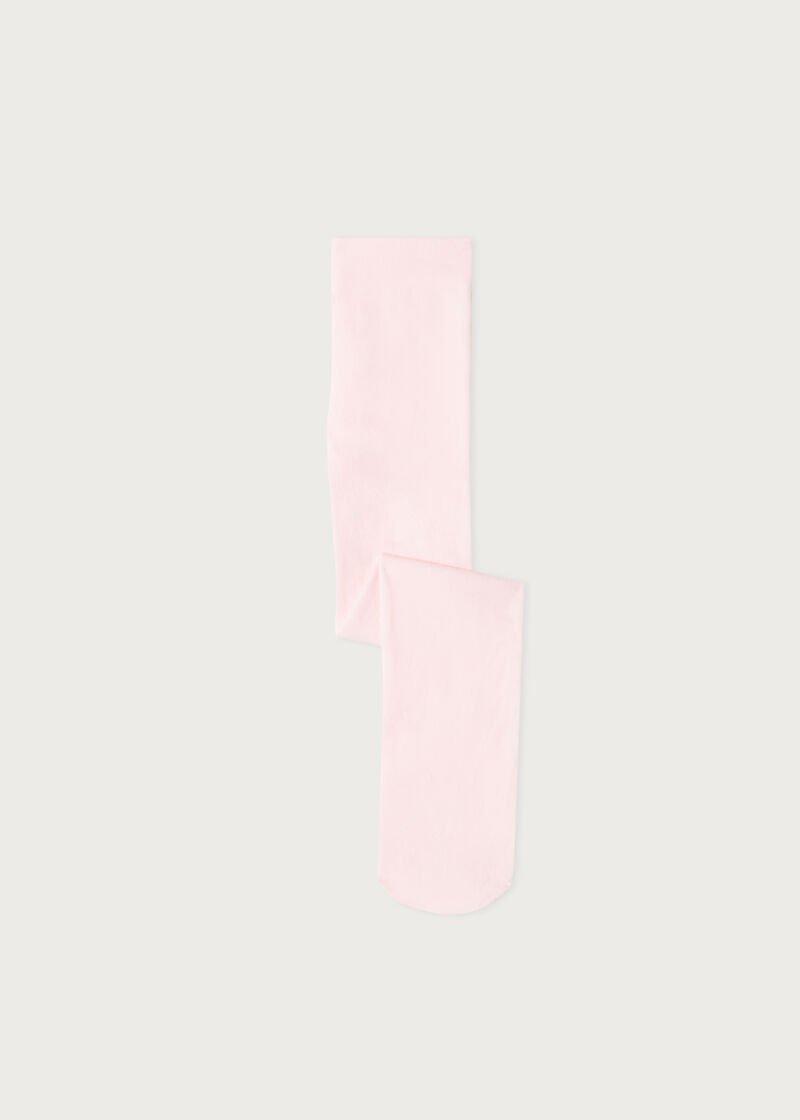Pink Eco Tights, Kids Girls, , large image number 0