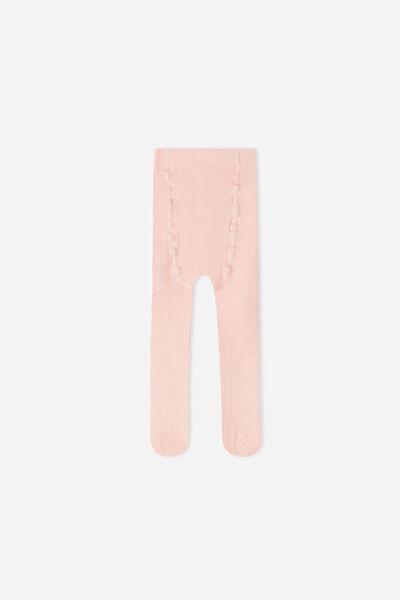 Soft Cashmere Tights, Pink, Unisex Kids, Pink, medium
